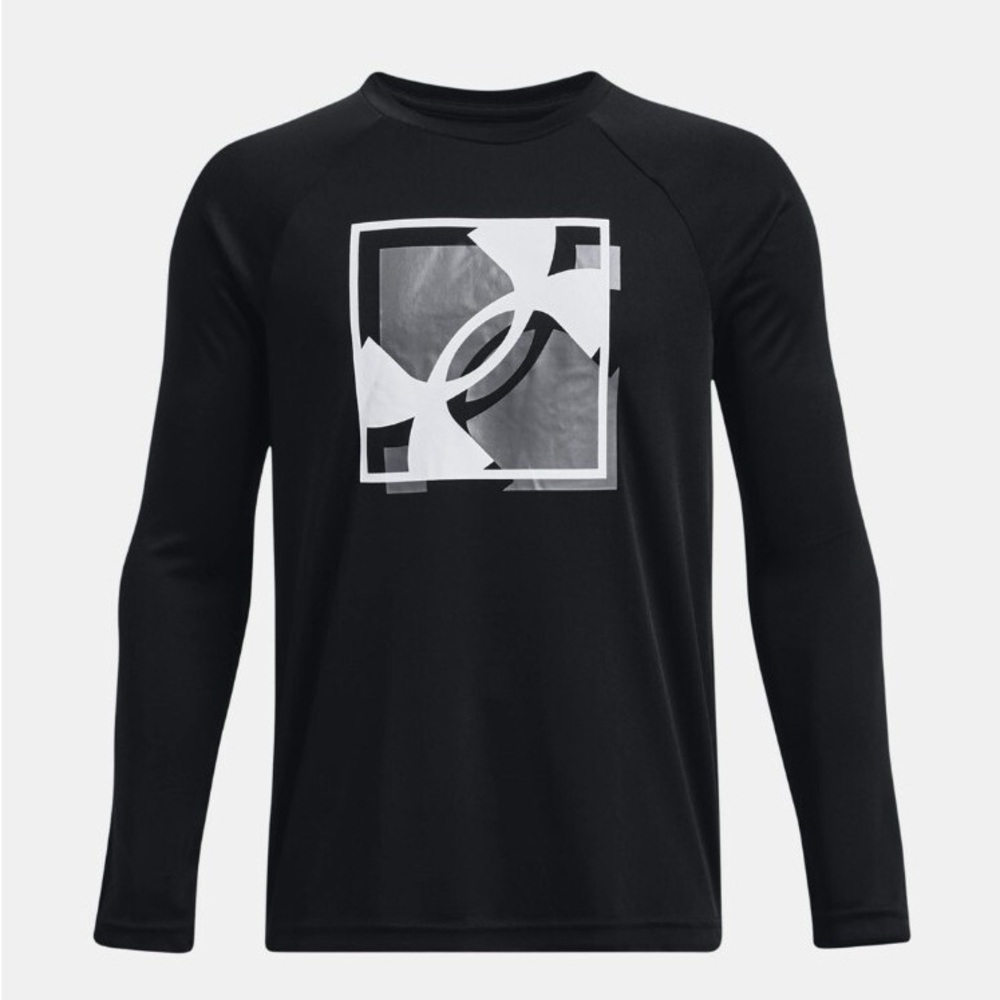 NEW Under Armour Boys' UA Velocity Branded Long Sleeve, XL